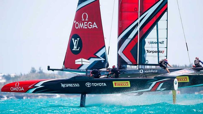 Vela - America's Cup Qualifiers. Play Off Playoffs Carreras 1 y 2