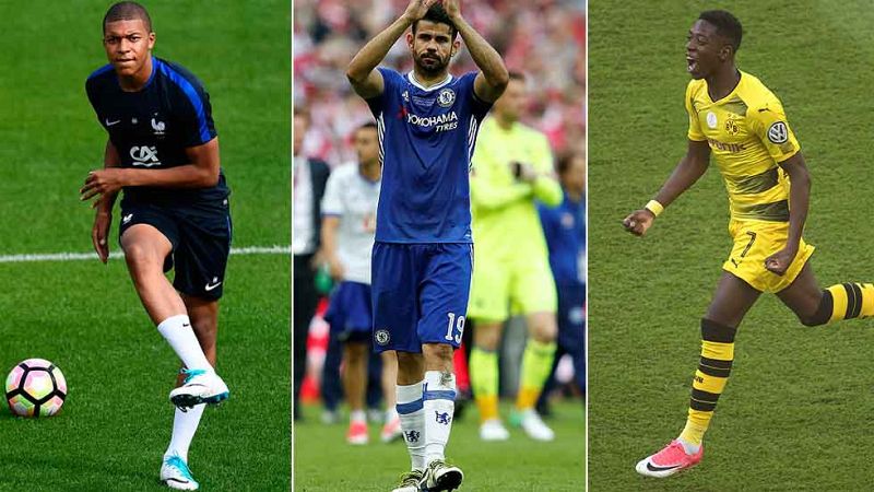 Se acabó la temporada y los clubes ya sondean el mercado en busca de fichajes. Para el Madrid suenan Mbappé y Hazard; para el Barça Dembelé y Bellerín; y el Atlético busca reforzar su ataque con Sandro o Diego Costa.