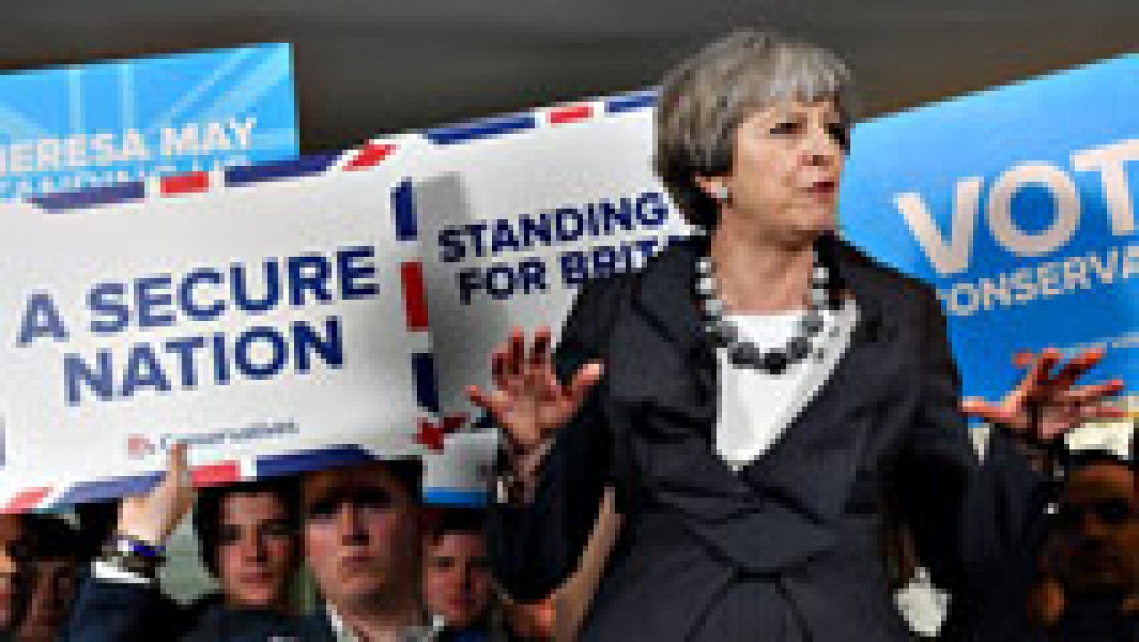 Telediario 1: La seguridad se aúpa como el gran asunto de la campaña electoral en Reino Unido | RTVE Play