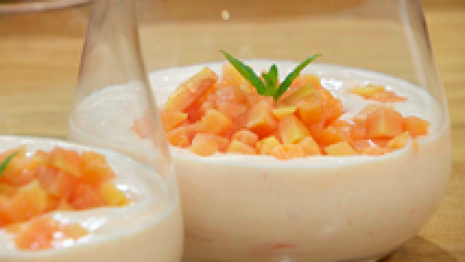 Torres en la cocina - Mousse de papaya