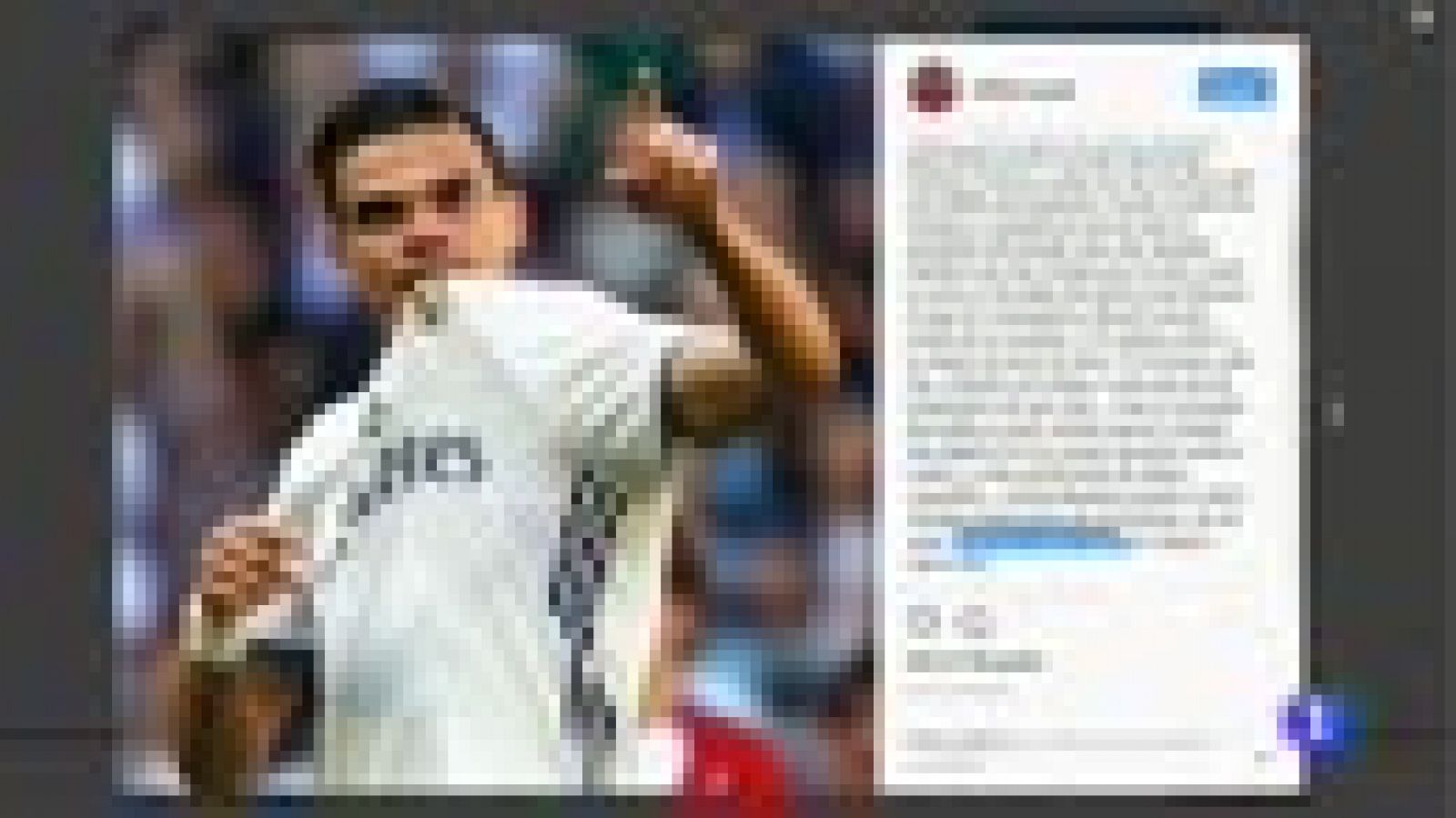 Telediario 1: Pepe se despide del Madrid con una emotiva carta | RTVE Play