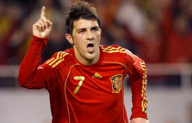  - Primer gol de Villa