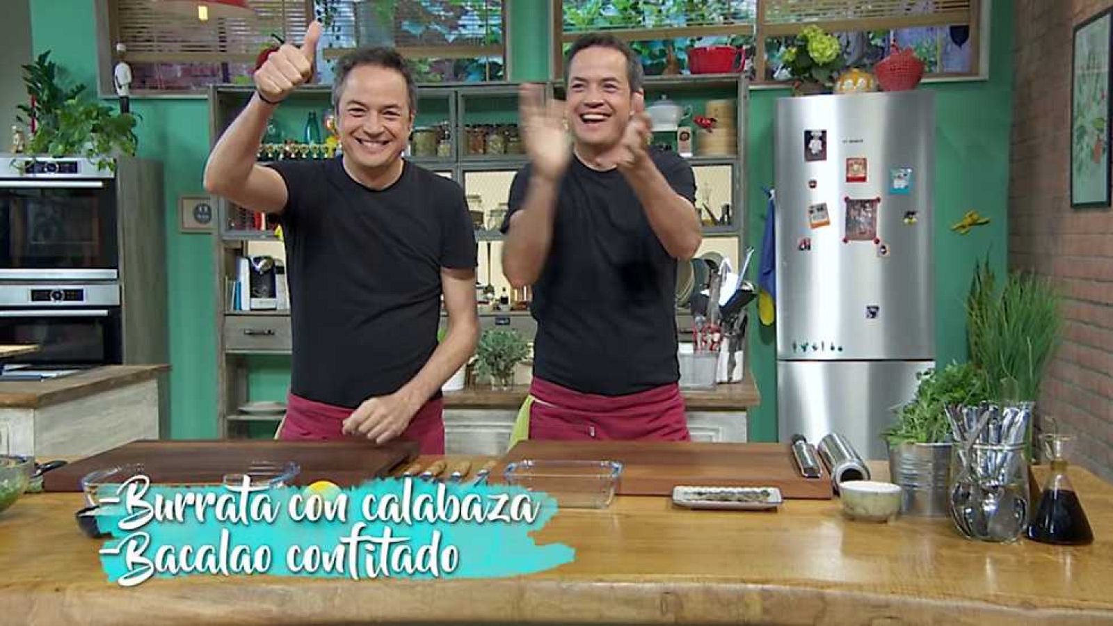 Torres en la cocina - Burrata de calabaza y bacalao confitado - ver ahora