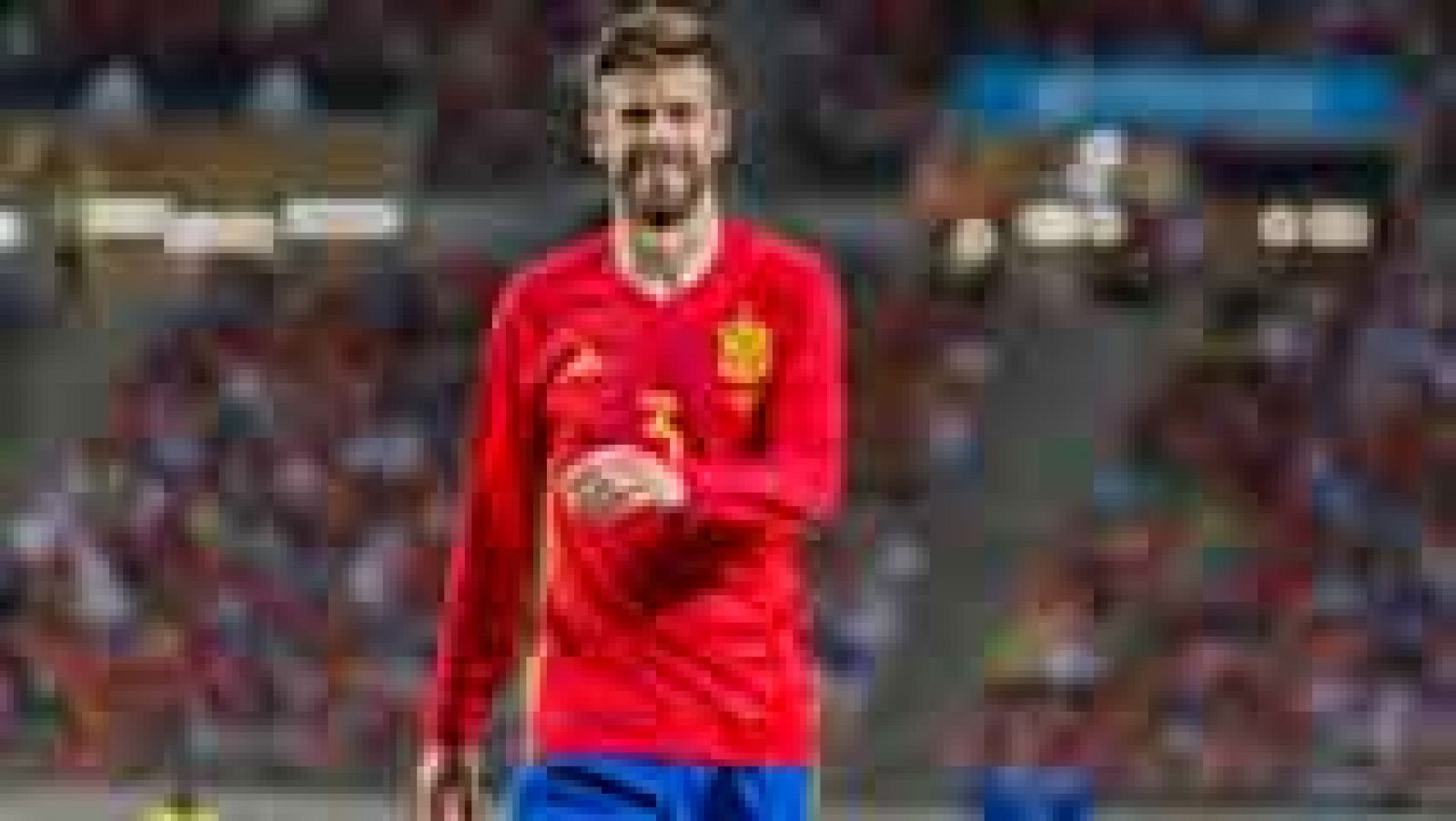 España 2-2 Colombia | Amistoso | Piqué se cansa: a lo siempre... la paciencia se agota" RTVE.es