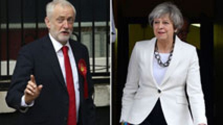 Los británicos votan entre Theresa May y Jeremy Corbyn en unas elecciones impredecibles