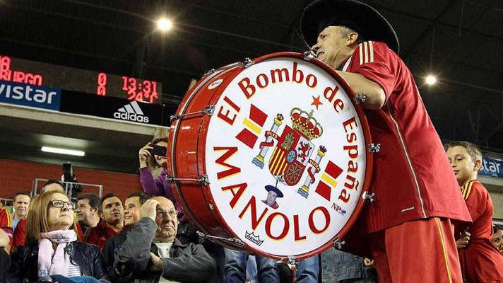 Telediario 1 - La Policía recupera en Madrid el bombo de Manolo