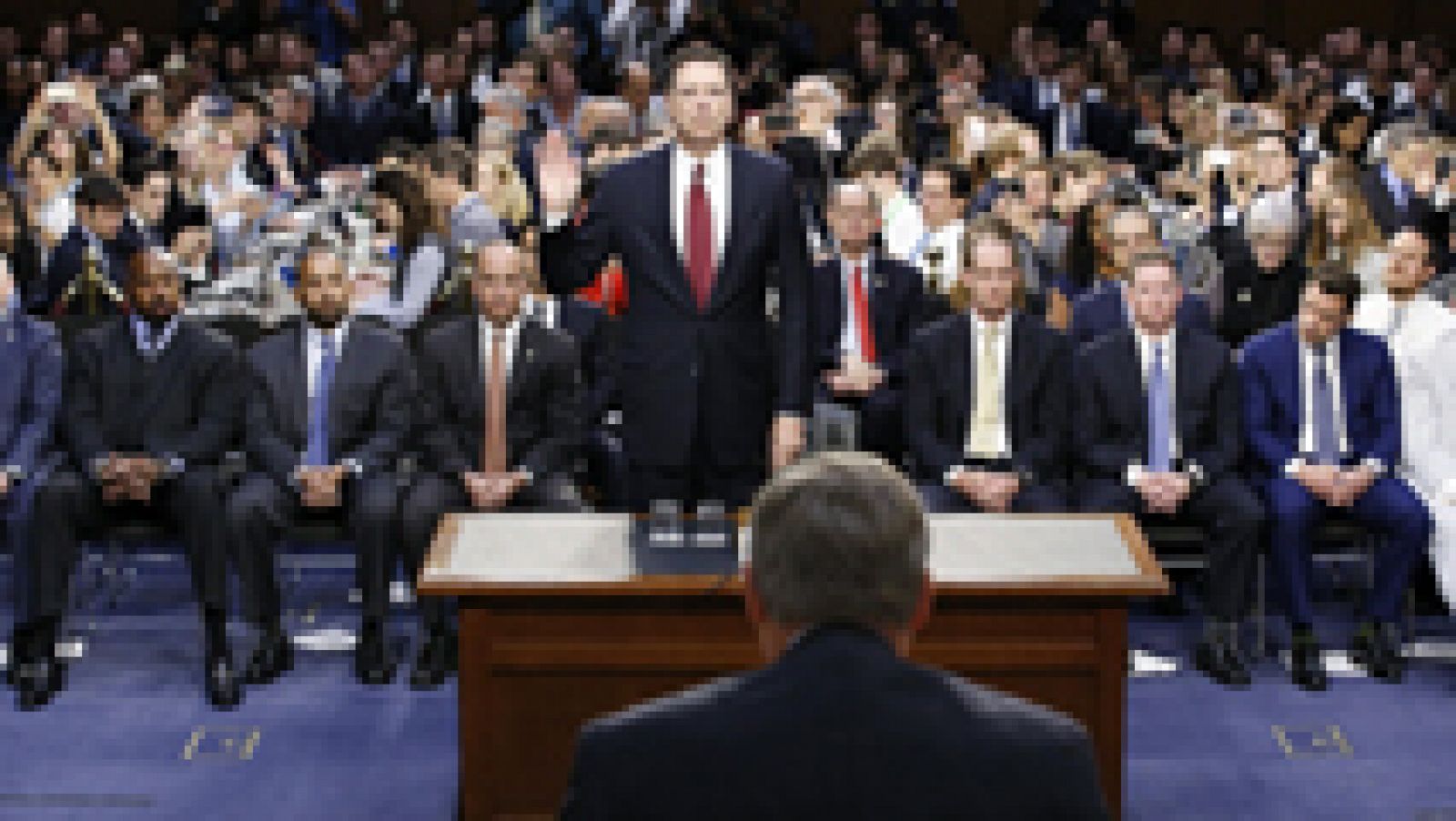 Telediario 1: James Comey asegura ante el Senado que Trump "miente" y no duda de que Rusia interfirió en las elecciones | RTVE Play