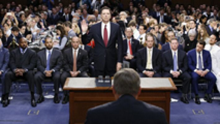 James Comey asegura ante el Senado que Trump "miente" y no duda de que Rusia interfirió en las elecciones