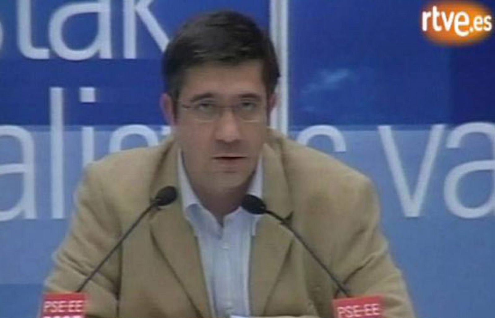 Elección en marzo de 2002 de Patxi López como secretario general del Partido Socialista de Euskadi (PSE).