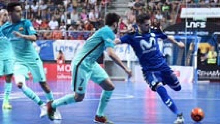  - LNFS. Final. Partido 1. Movistar Inter 2(2) - FC Barcelona 2(3). Resumen