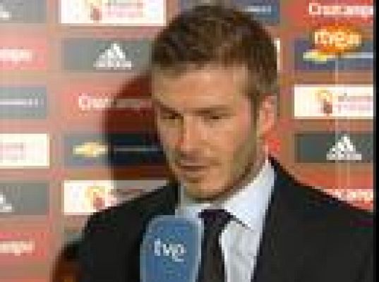  - Beckham: No sé si seguiré en Milán