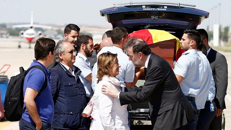 El cuerpo de Ignacio Echeverría ha llegado al aeropuerto de Torrejón de Ardoz desde Londres