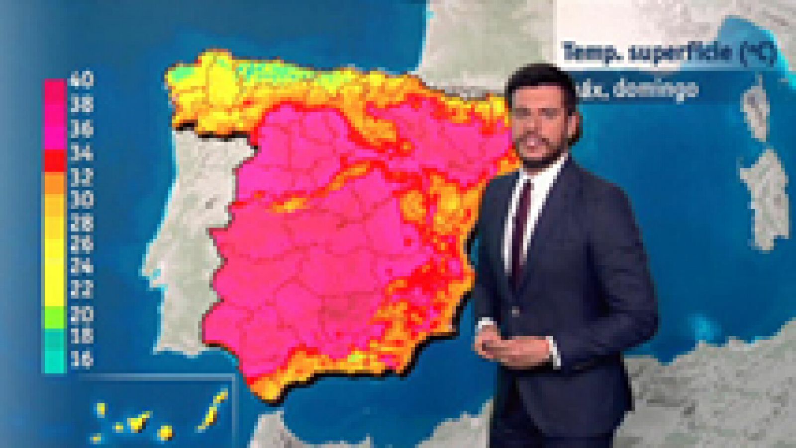 El tiempo: Las temperaturas serán hoy muy altas en el interior | RTVE Play