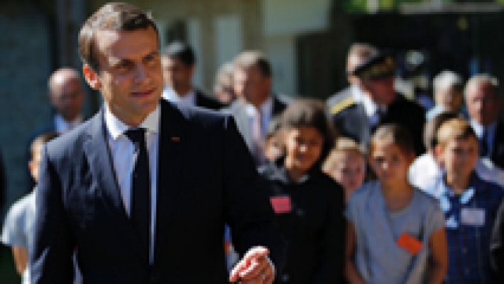 Las legislativas en Francia auguran una victoria para la formación de Macron