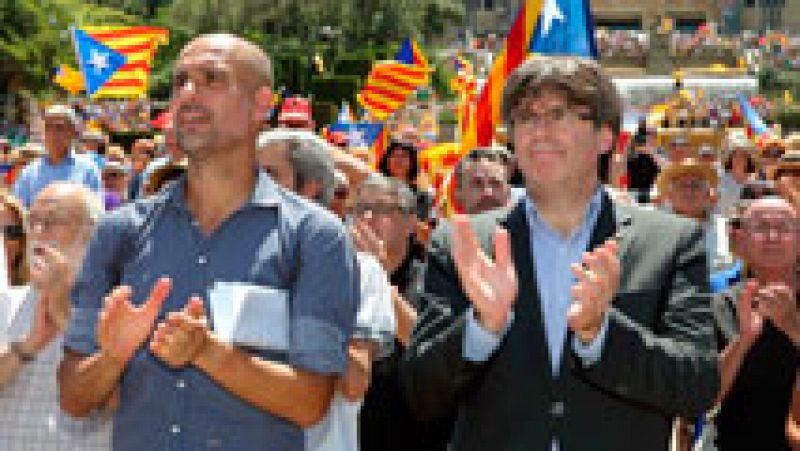 Pep Guardiola: "Votaremos aunque el Estado español no lo quiera"