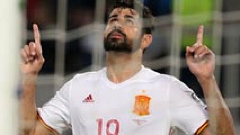 Macedonia 0-2 España. Costa remata una gran jugada de Isco