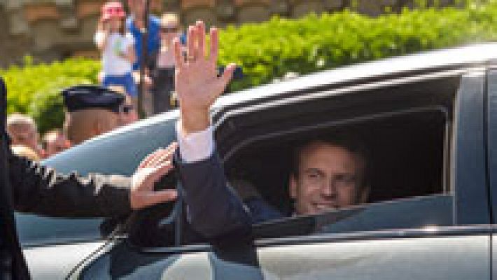 Macron habría ganado la primera vuelta de las elecciones 