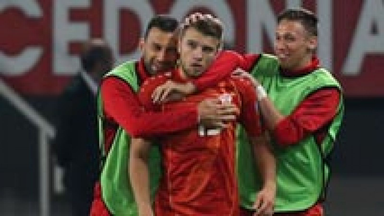Macedonia 1-2 España. Ristovski fusila a la contra | Ver