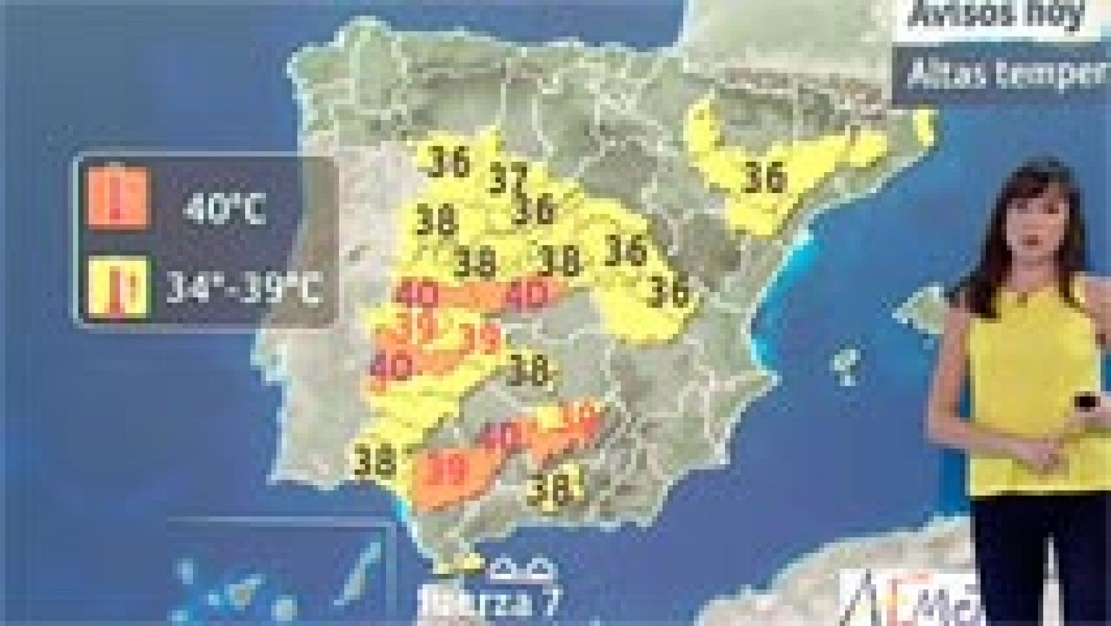 El Tiempo - Temperaturas altas de día y de noche para este lunes y los próximos días