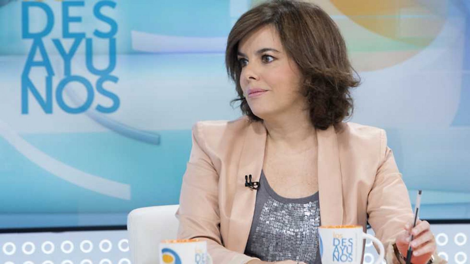 Los desayunos de TVE - Soraya Sáenz de Santamaría, vicepresidenta del gobierno