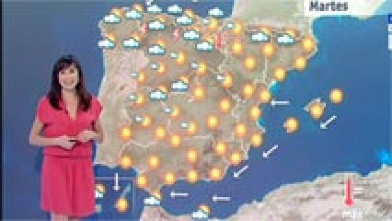 El tiempo - Continúan las temperaturas altas y los avisos por el calor en el centro de la Península