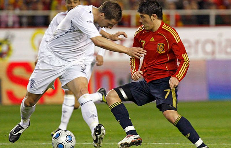 Villa ha marcado en seis partidos consecutivos con España y hace historia con la 'roja' batiendo un récord