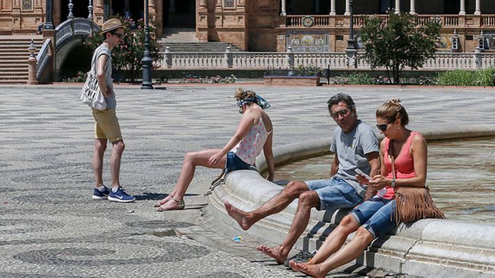El tiempo - Intenso calor en Baleares y la mayor parte de la península