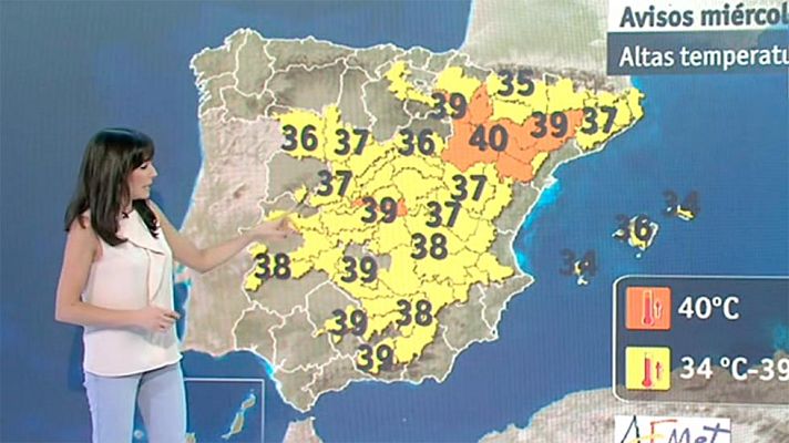 El tiempo - El tiempo - La ola de calor se afianza hasta el domingo