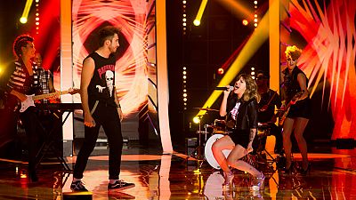 Angy y Álex Row ponen el punto rockero 