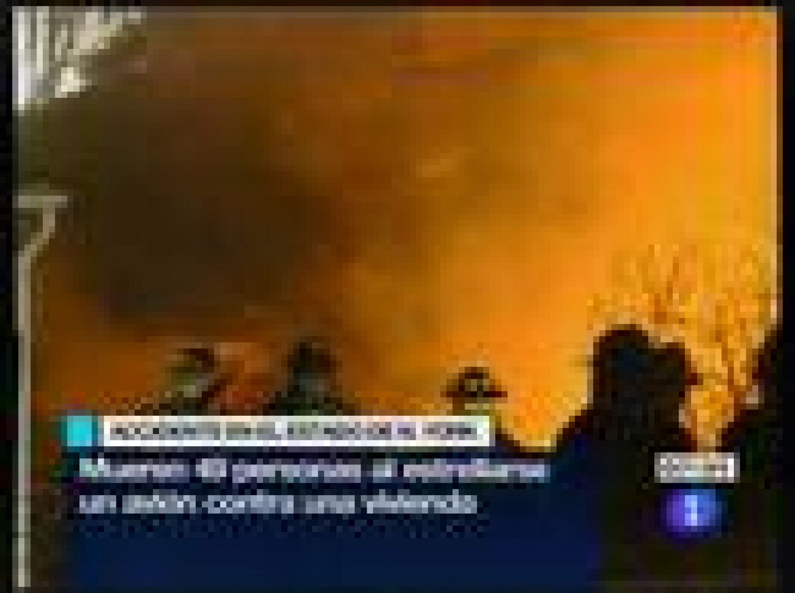 Primeras imágenes del avión estrellado | Ver