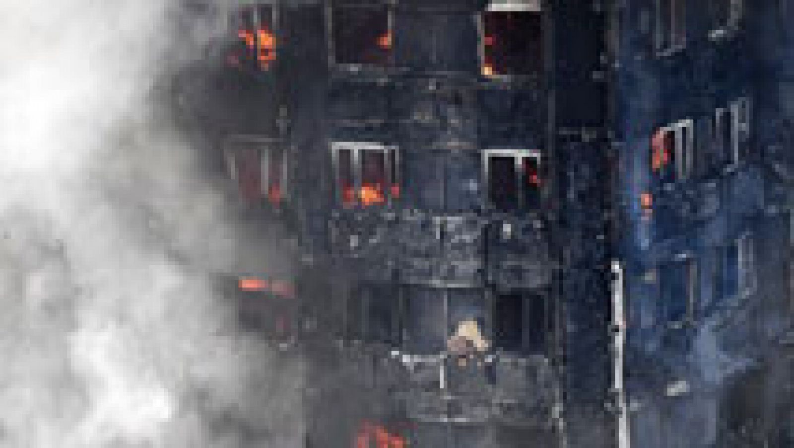Telediario 1: El incendio de un edificio en Londres deja al menos 6 fallecidos y 74 heridos, veinte de ellos en estado crítico | RTVE Play