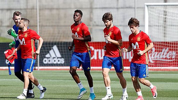 Telediario 1 - El mundo del deporte se vuelca con Yeray