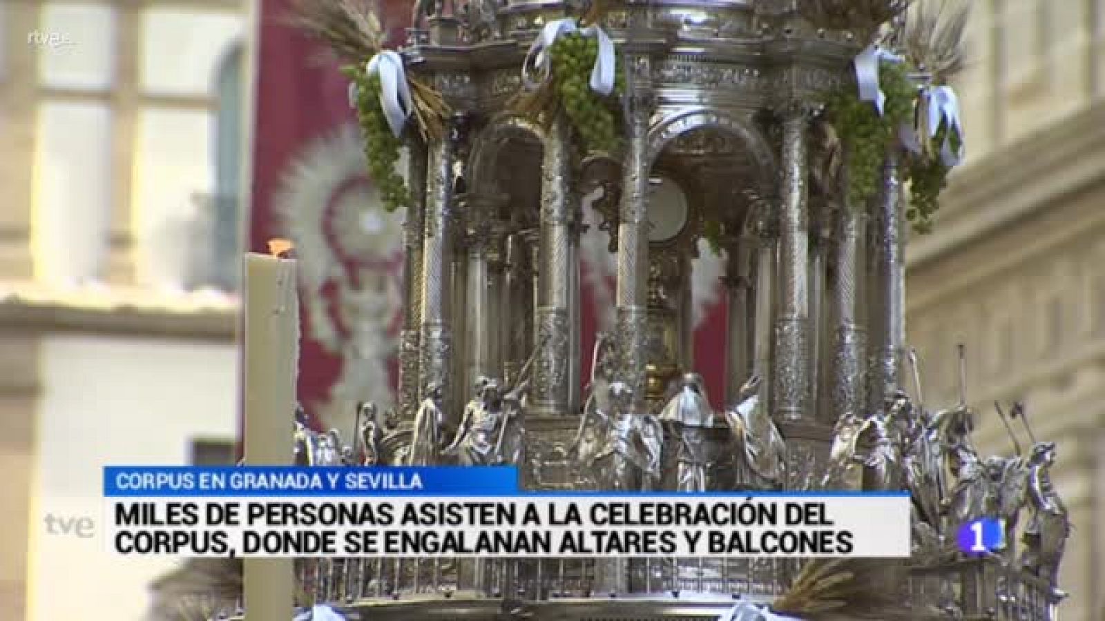 Sin programa: Sevilla y Granada procesionan a la Custodia en el día del Corpus | RTVE Play