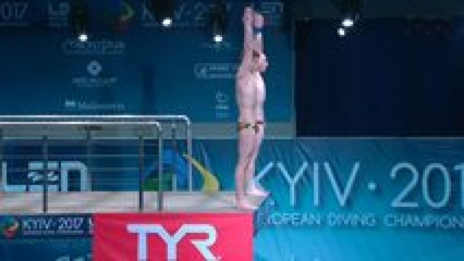Natación: Saltos 'Campeonato Europa'. Final 10 MT Sincro Masculino | RTVE Play