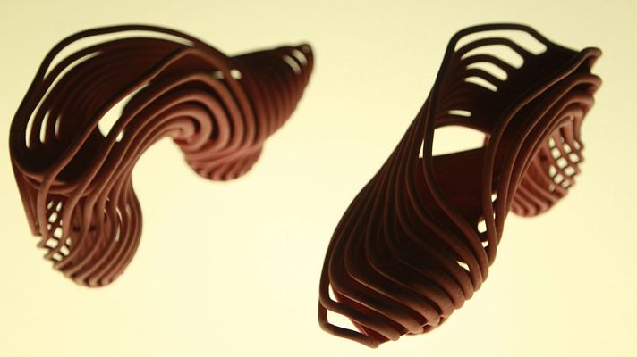 Telediario 1 - '3D: Imprimir el mundo' , la nueva exposición de la Fundación Telefónica en Madrid