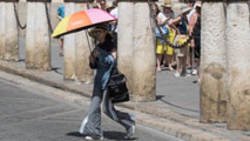 Calor en el Mediterráneo y en el  interior de la península 