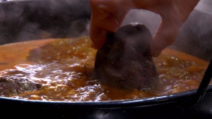 Aquí la Tierra - Arroz a la piedra