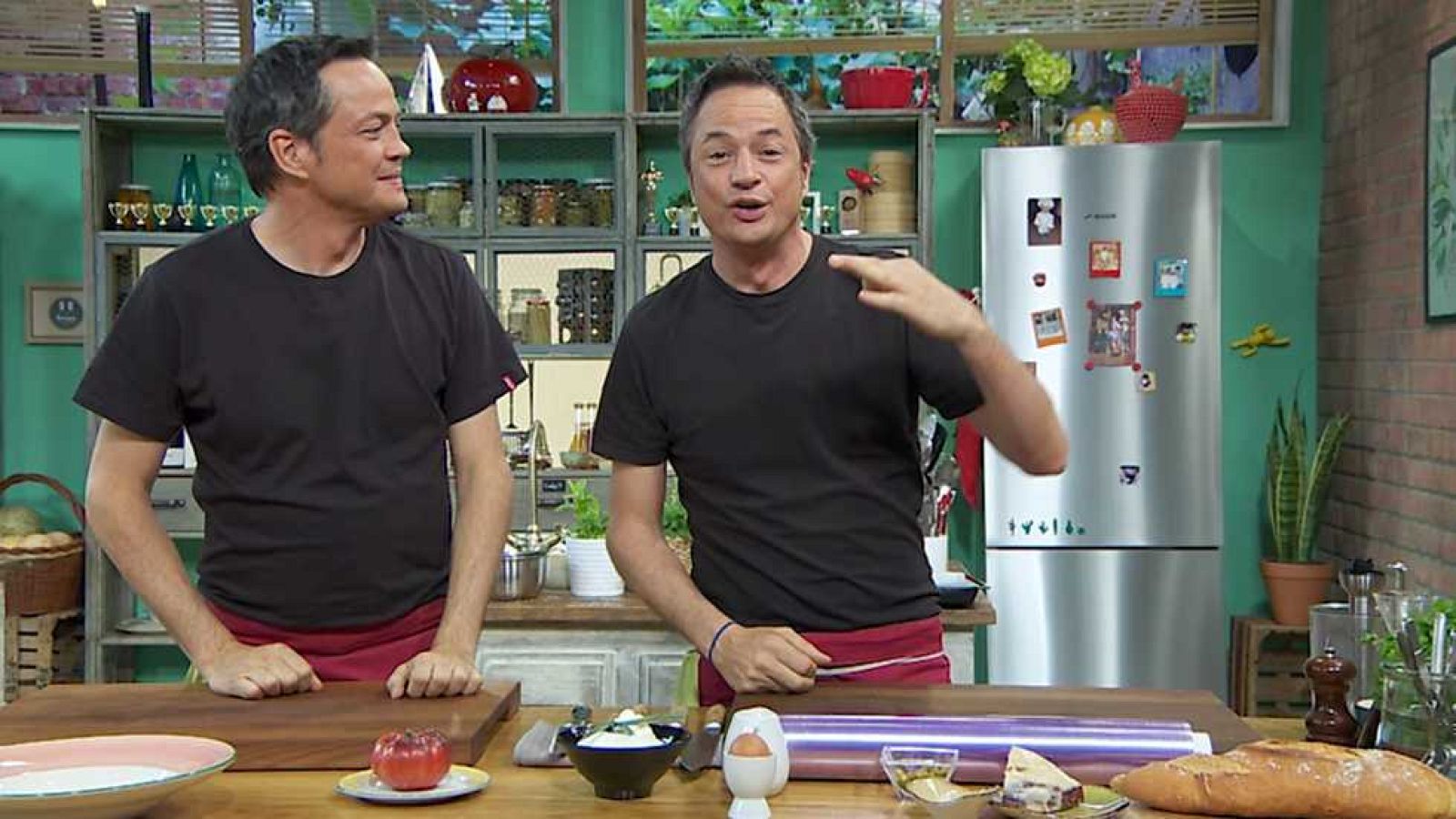 Torres en la cocina - Tomate asado y pollo al limón