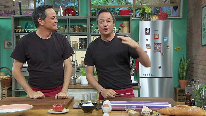 Torres en la cocina - Tomate asado y pollo al limón