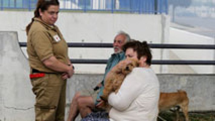 Telediario 1 - Nodeirinho, un aldea convertida en cenizas por el fuego