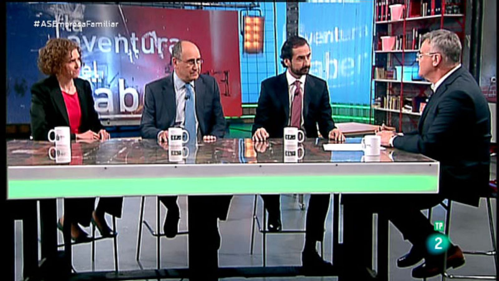 La Aventura del Saber. TVE. Taller de empresa. 40 Aniversario del Centro de Estudios Financieros