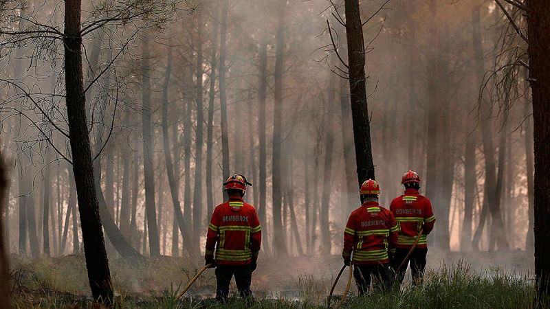 Controlado el 70 por ciento del incendio en Portugal 