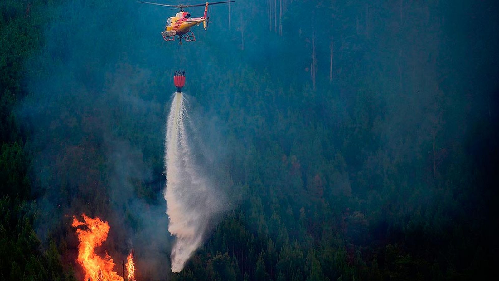 Incendio en Portugal - Armando Ledo, teniente de la UME: "La coordinación en los medios está empezando a dar sus frutos"