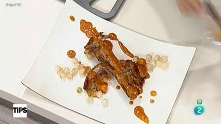 RTVE Cocina - El reto con un costillar de cerdo