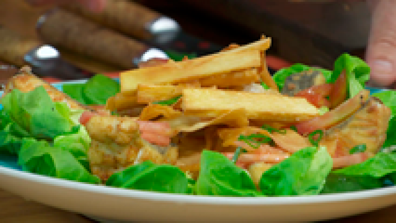 Torres en la cocina - Fish and chips de yuca