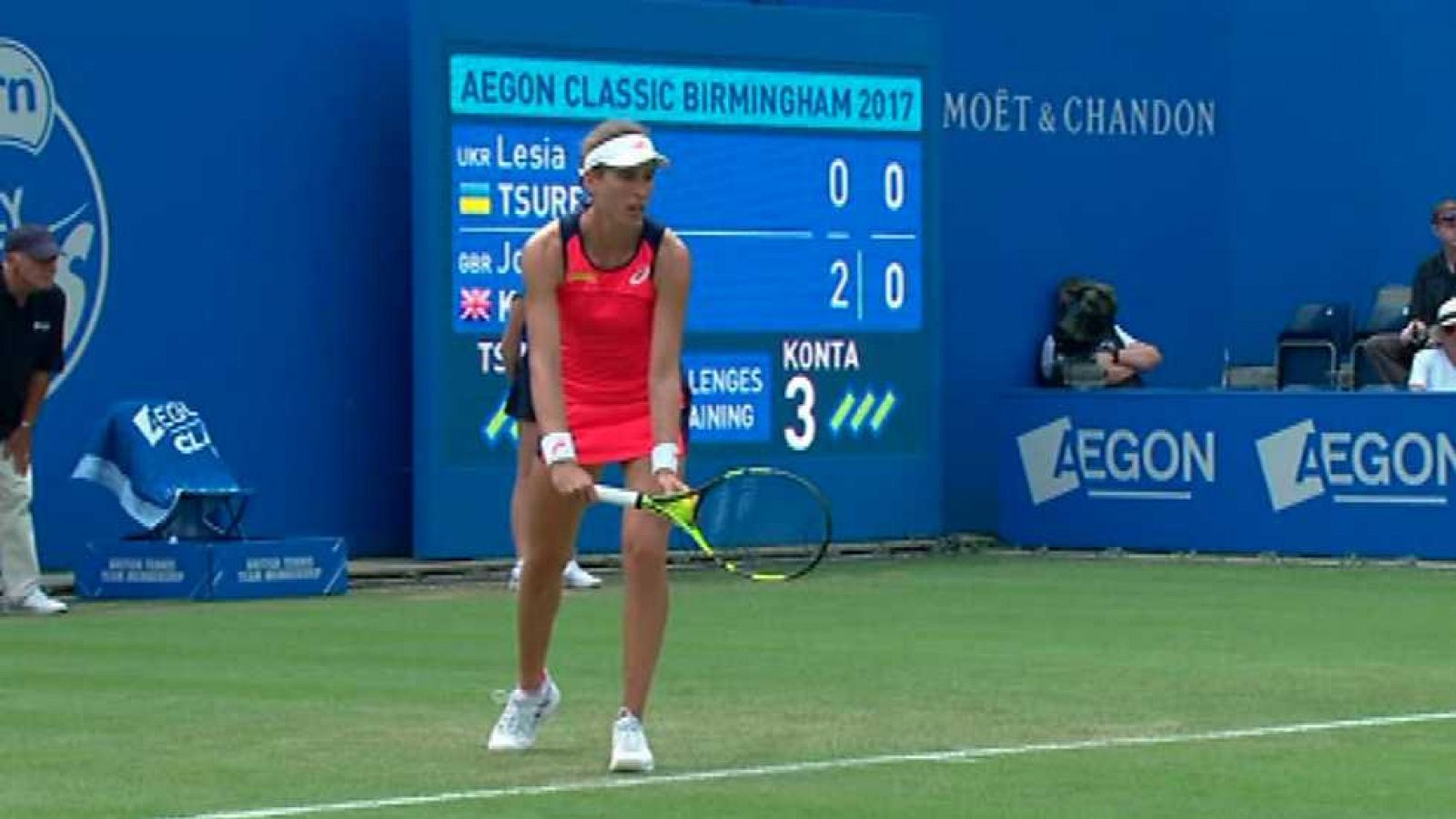 Tenis - WTA Torneo Birmingham (Inglaterra): L. Tsurenko - J. Konta