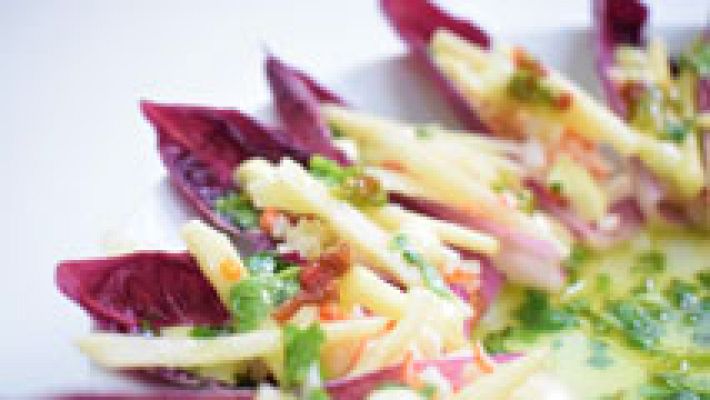 MasterChef - Blogger MC5 - Endivias con cangrejo y wasabi