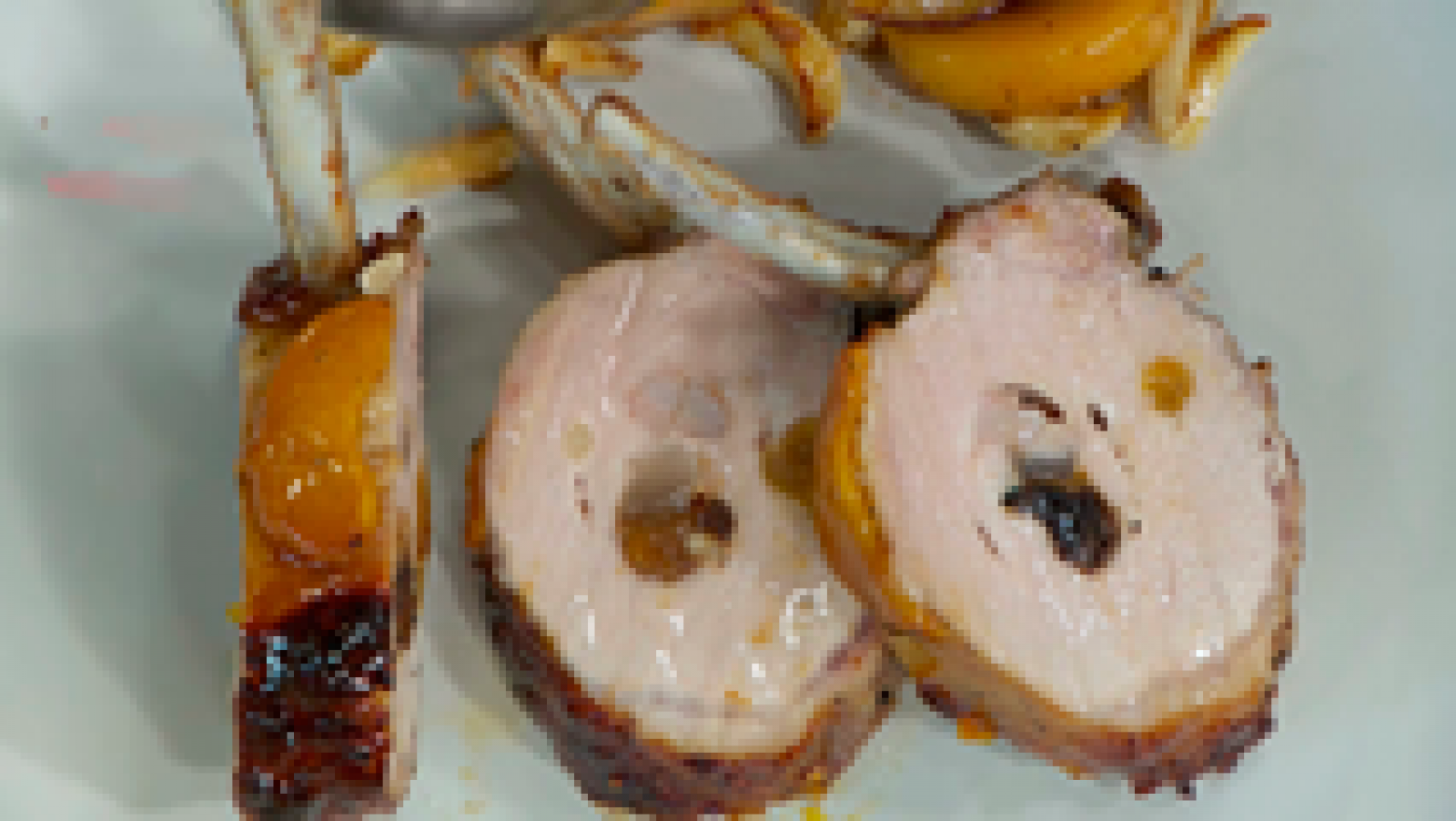 Torres en la cocina - Carré de cerdo con salsa de albaricoques