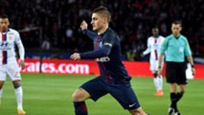 Verratti mantiene su pulso con el PSG