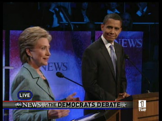 Debate crucial Clinton y Obama 